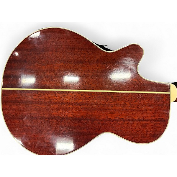 Used Takamine EF261S Natural Acoustic Electric Guitar
