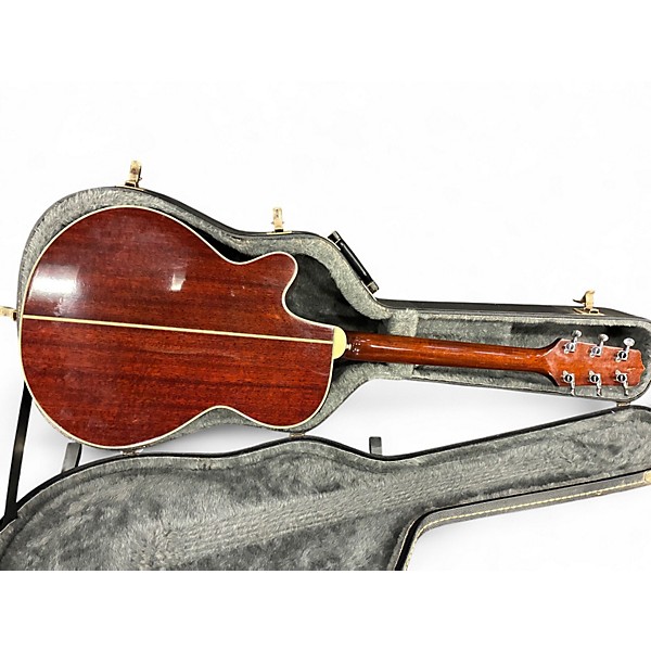 Used Takamine EF261S Natural Acoustic Electric Guitar
