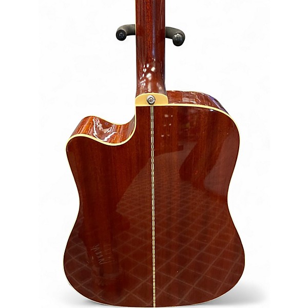 Used Epiphone DR500MCE Masterbuilt Natural Acoustic Electric Guitar