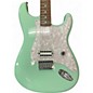 Used Fender Tom Delonge Signature Stratocaster Surf Green Solid Body Electric Guitar