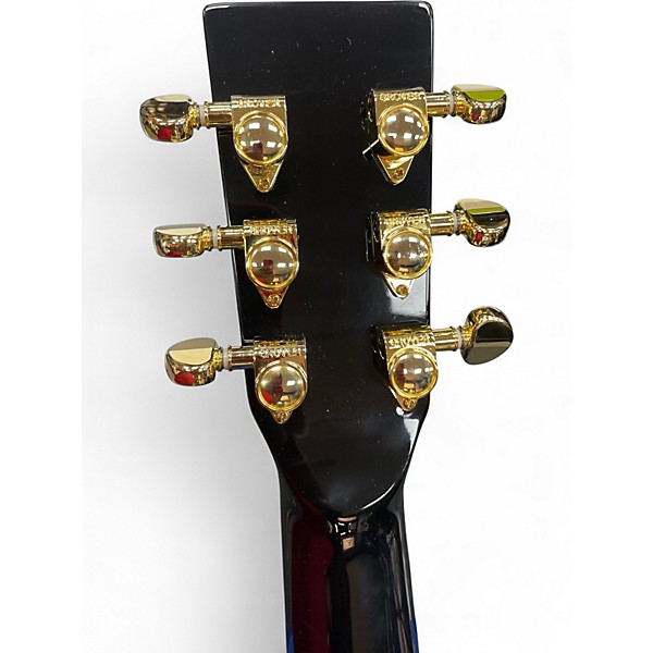 Used Zager ZAD900MCE Black Acoustic Electric Guitar