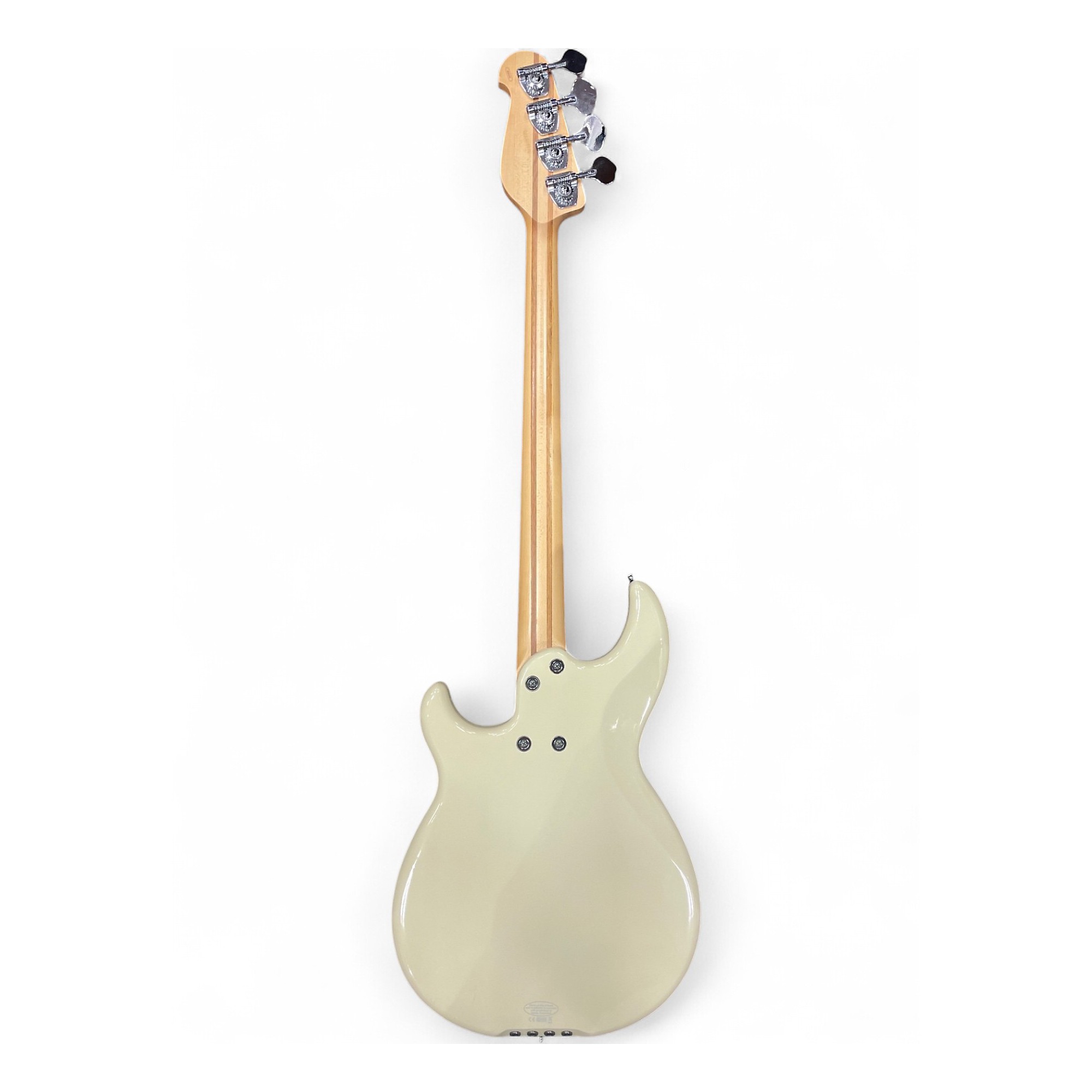 Used Yamaha BB424X Vintage White Electric Bass Guitar