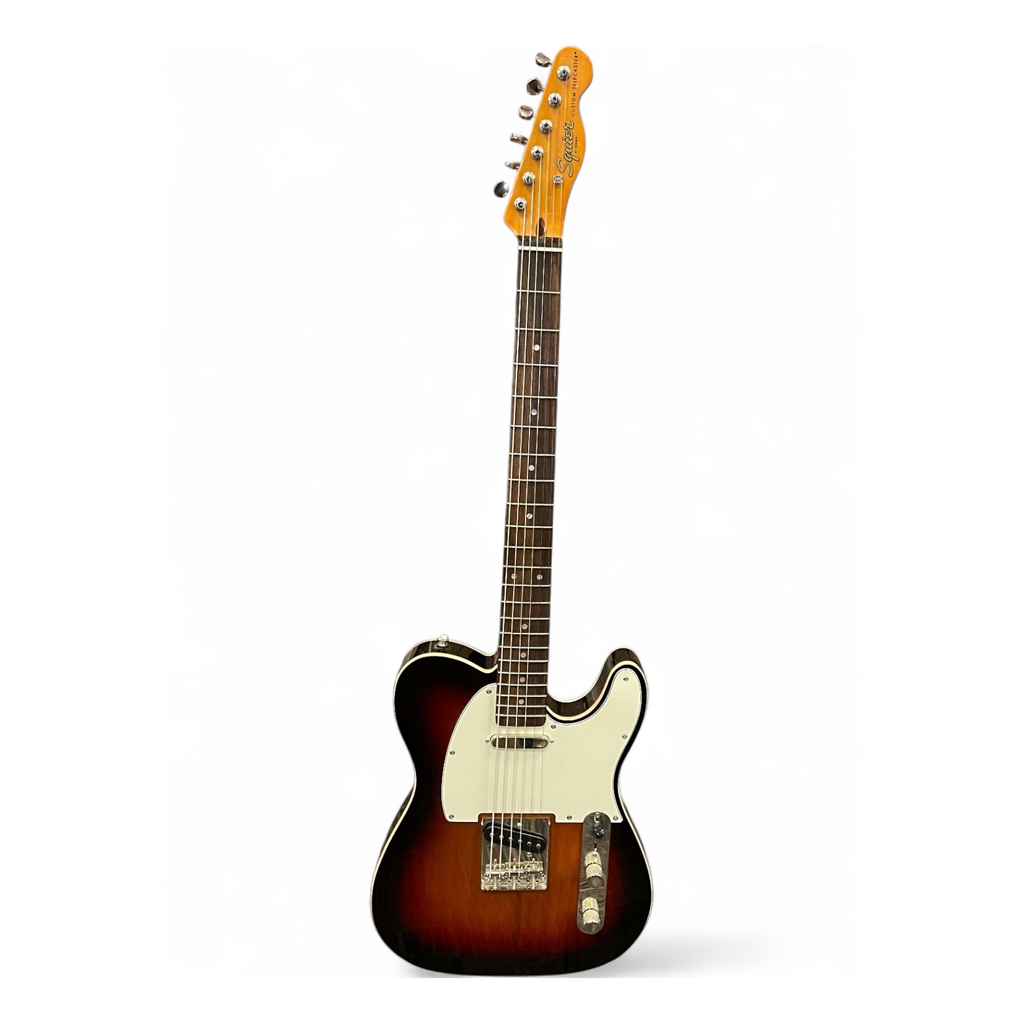 Used Squier Classic Vibe Baritone Sunburst Solid Body