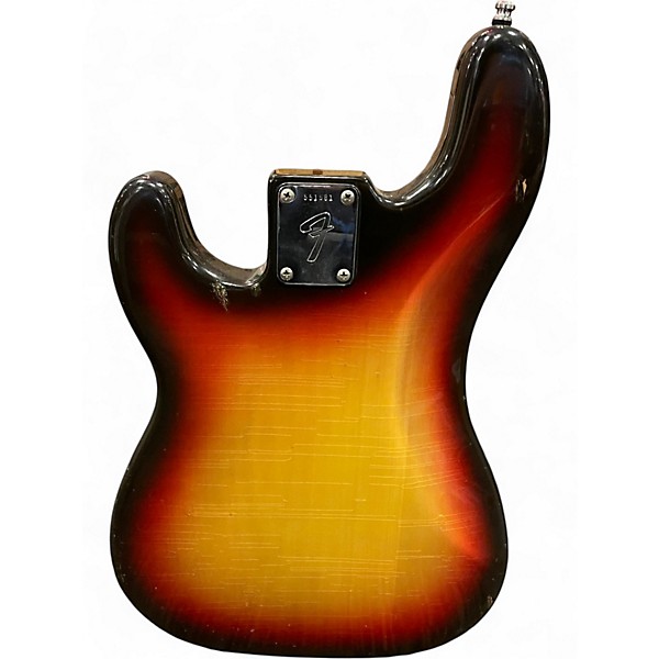 Vintage 1974 Fender Precision Bass Sunburst Electric Bass Guitar