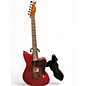 Used Miscellaneous PARTSCASTER JAZZMASTER STYLE Maroon Solid Body Electric Guitar thumbnail