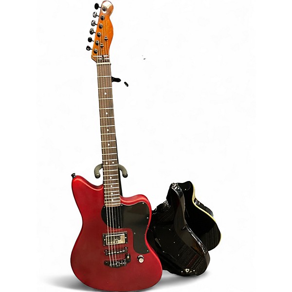 Used Miscellaneous PARTSCASTER JAZZMASTER STYLE Maroon Solid Body Electric Guitar