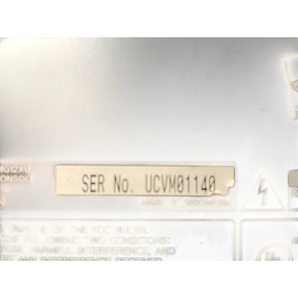 Used Yamaha MG12XU Unpowered Mixer