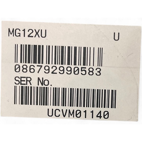 Used Yamaha MG12XU Unpowered Mixer