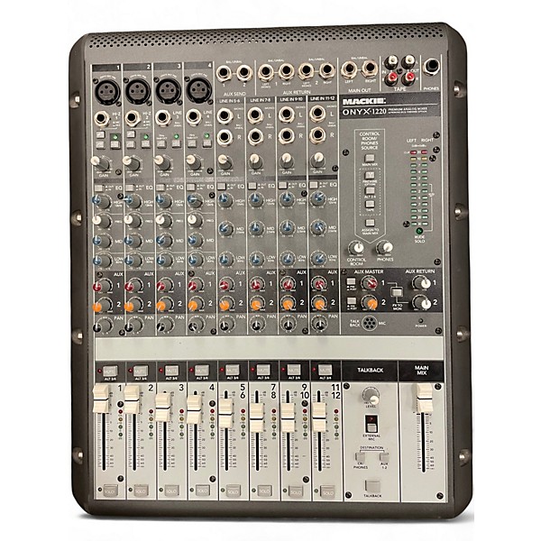 MACKIE ONYX 1220 ミキサー Mackie Onyx 1220 Mixer – Manor Music