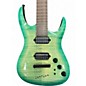 Used Agile INTERCEPTOR 7 STRING ELECRIC GREEN Solid Body Electric Guitar