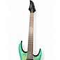Used Agile INTERCEPTOR 7 STRING ELECRIC GREEN Solid Body Electric Guitar