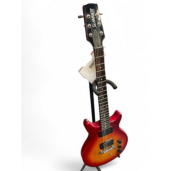 Used Hamer Slammer 2 Color Sunburst Solid Body Electric Guitar