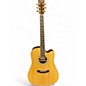 Used 2023 Zager ZAD900CE AURA Natural Acoustic Electric Guitar thumbnail