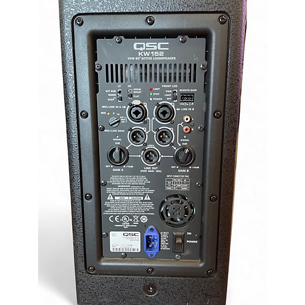Used QSC KW152 15In 2-Way Powered Speaker