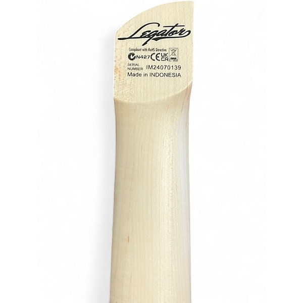 Used Legator Ghost 7 SS Trans Black Solid Body Electric Guitar