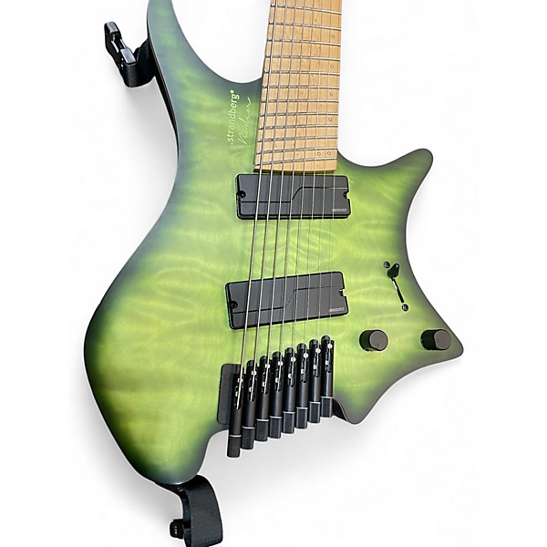Used strandberg Boden NX 8 Trans Green Solid Body Electric Guitar