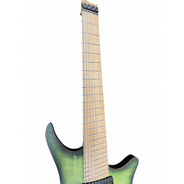 Used strandberg Boden NX 8 Trans Green Solid Body Electric Guitar