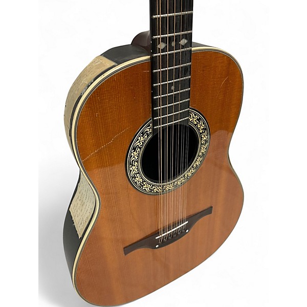 Used Ovation 1115-4 Natural 12 String Acoustic Guitar