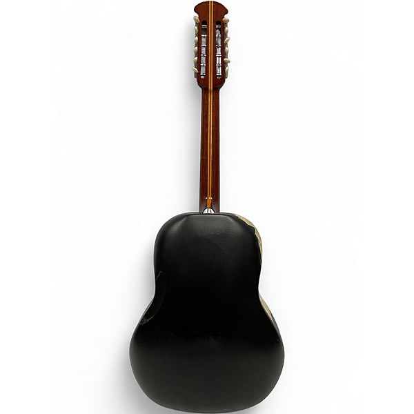 Used Ovation 1115-4 Natural 12 String Acoustic Guitar