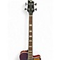 Used Reverend Linh Lee Signature Lil Linhbacker Purple Sparkel Electric Bass Guitar