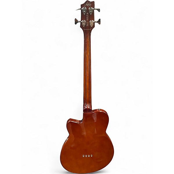 Used Reverend Linh Lee Signature Lil Linhbacker Purple Sparkel Electric Bass Guitar