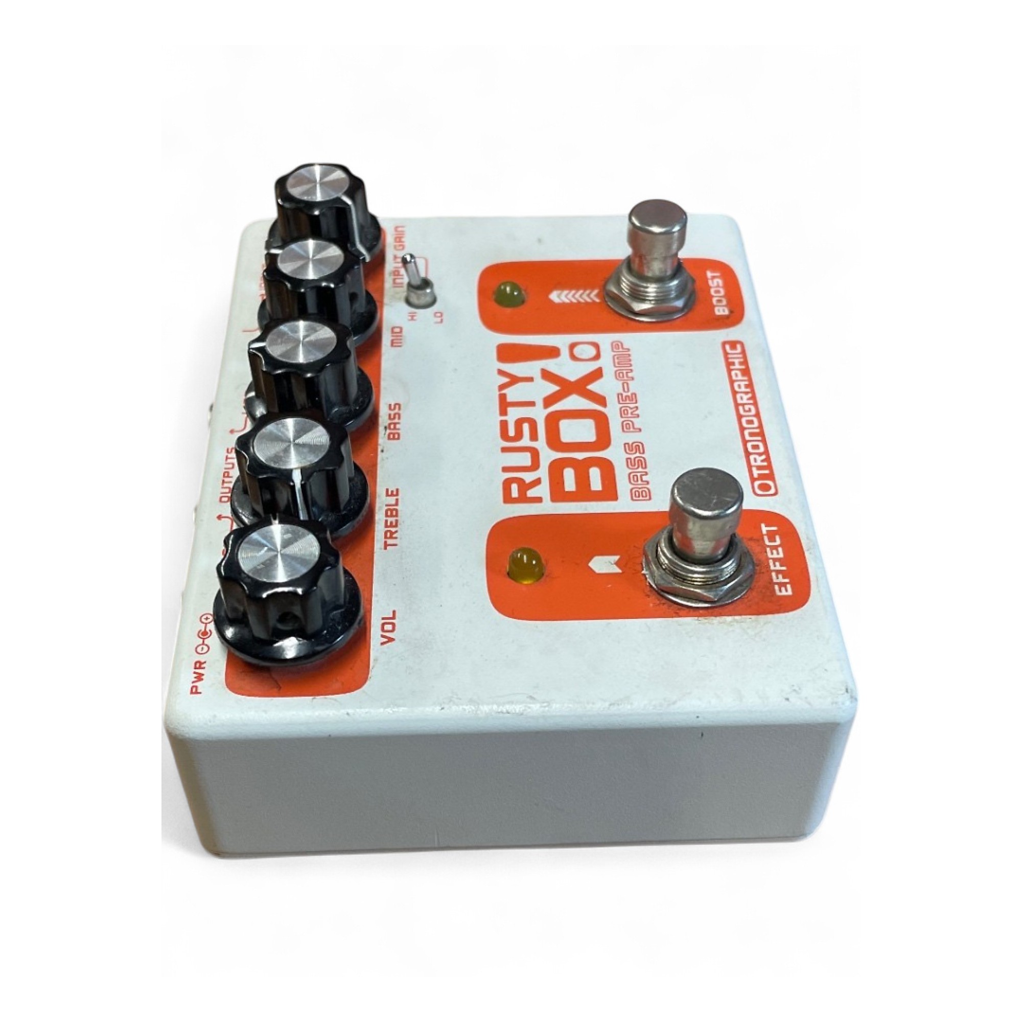 Used Tronographic Rusty Box Bass Effect Pedal | Guitar Center