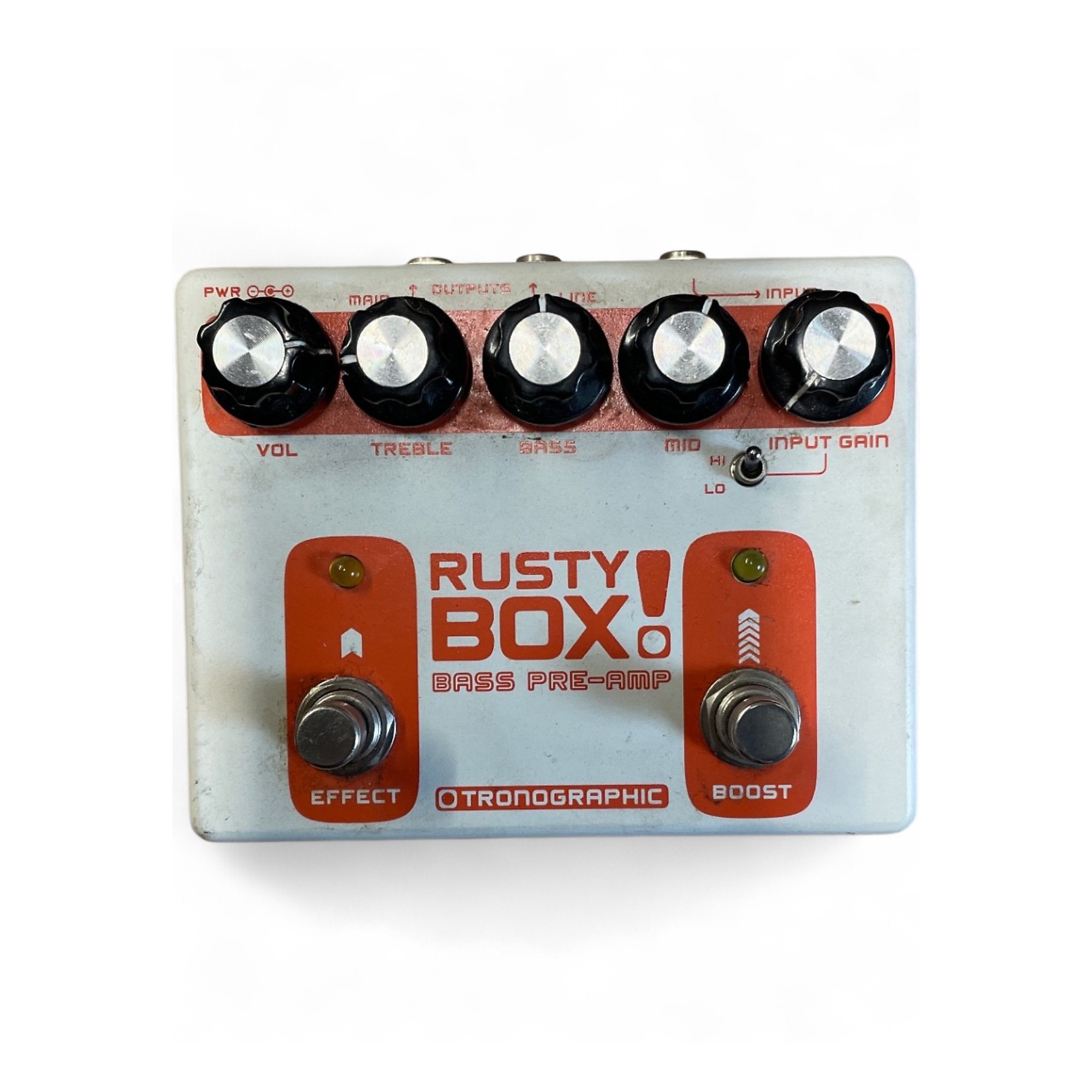 Used Tronographic Rusty Box Bass Effect Pedal | Guitar Center