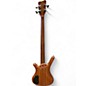 Used Warwick Pro Series Standard Corvette 4 String Fretless Bubinga Electric Bass Guitar