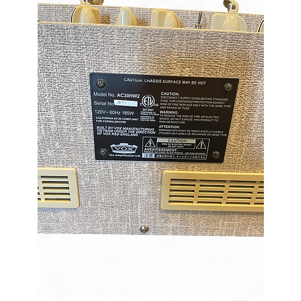 Used VOX AC30HW2 Handwired Tube Guitar Combo Amp