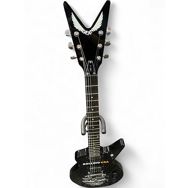 Used Dean Cadillac Select Black Solid Body Electric Guitar