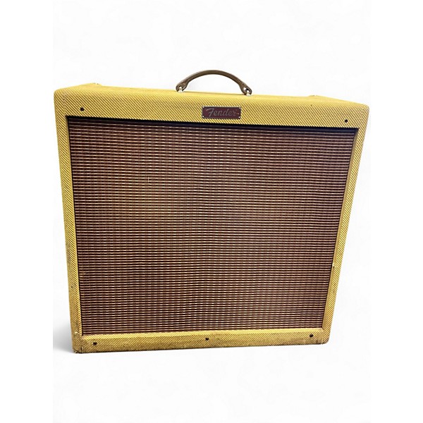 Used Fender Blues Deville 60W 4x10 Tweed Tube Guitar Combo Amp