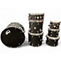 Used DW 7 Piece Design Series Satin Black Drum Kit thumbnail