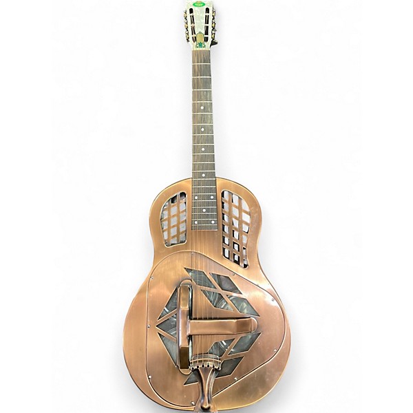 Used Regal RC-56 bronze Resonator Guitar