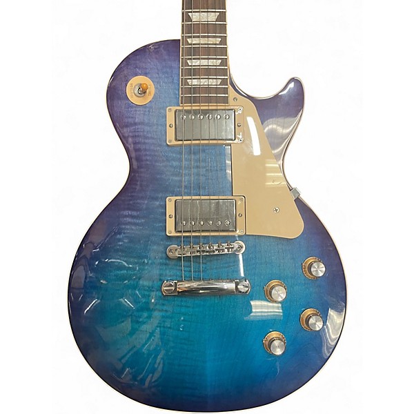 Used Gibson Les Paul Standard 1960S Neck Blueberry Burst Solid Body Electric Guitar