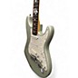 Used 2000s Fender American Standard Stratocaster Inca Silver Solid Body Electric Guitar