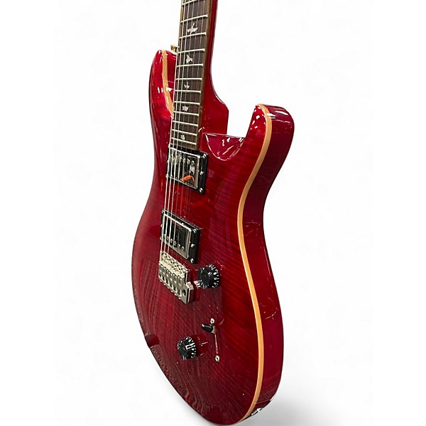 Used PRS SE Custom 24 Ruby Solid Body Electric Guitar
