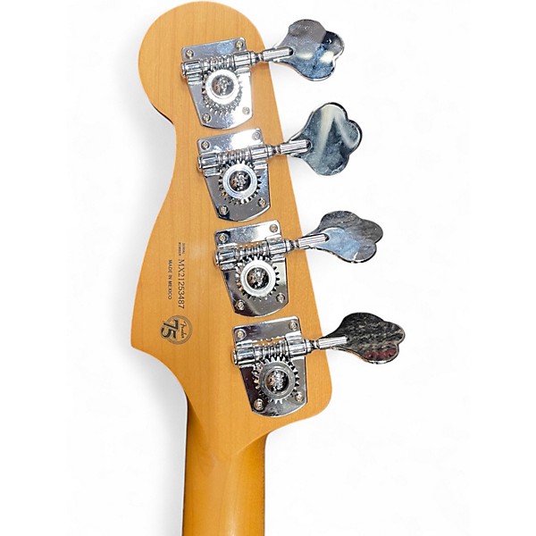 Used Fender Player Plus Active Precision Bass Olympic White Electric Bass Guitar