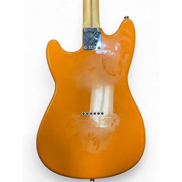 Used 2017 Fender Duo Sonic CAPRI ORANGE Solid Body Electric Guitar