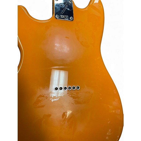 Used 2017 Fender Duo Sonic CAPRI ORANGE Solid Body Electric Guitar
