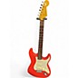 Used 2023 Fender AMERICAN VINTAGE II 1961 STRATOCASTER Fiesta Red Solid Body Electric Guitar thumbnail