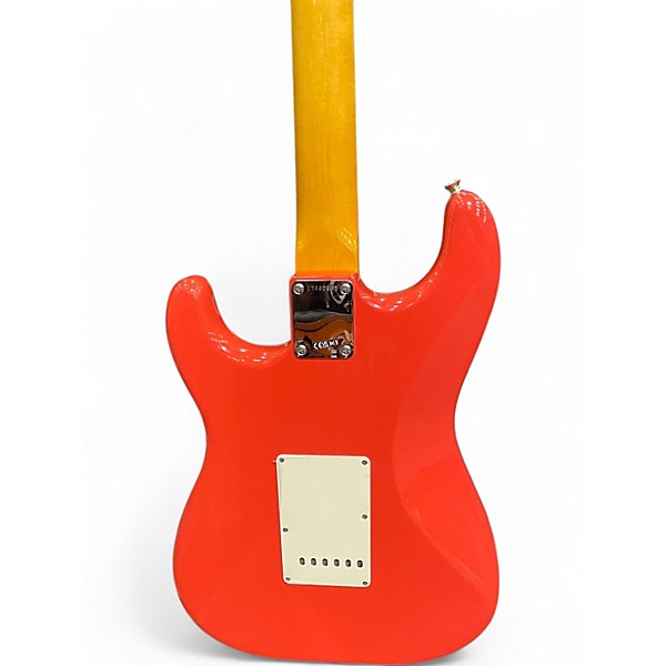 Used 2023 Fender AMERICAN VINTAGE II 1961 STRATOCASTER Fiesta Red Solid Body Electric Guitar