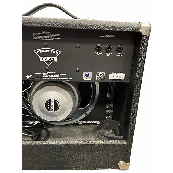 Used Fender Princeton 650 Guitar Combo Amp