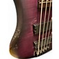Used Schecter Guitar Research Stiletto Studio 5 String Trans Purple Electric Bass Guitar