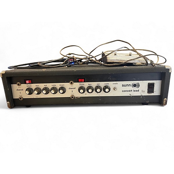 Used Sunn Concert Lead Solid State Guitar Amp Head