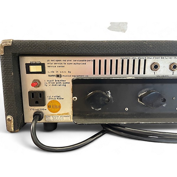 Used Sunn Concert Lead Solid State Guitar Amp Head