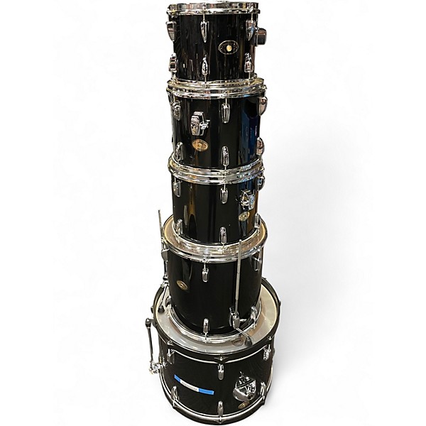 Used TAMA 5 Piece SWINGSTAR Black Drum Kit
