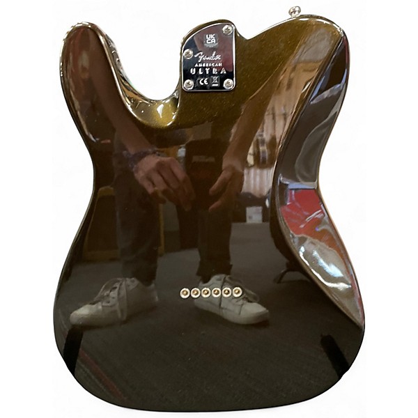 Used Fender American Ultra Telecaster Texas Tea Solid Body Electric Guitar