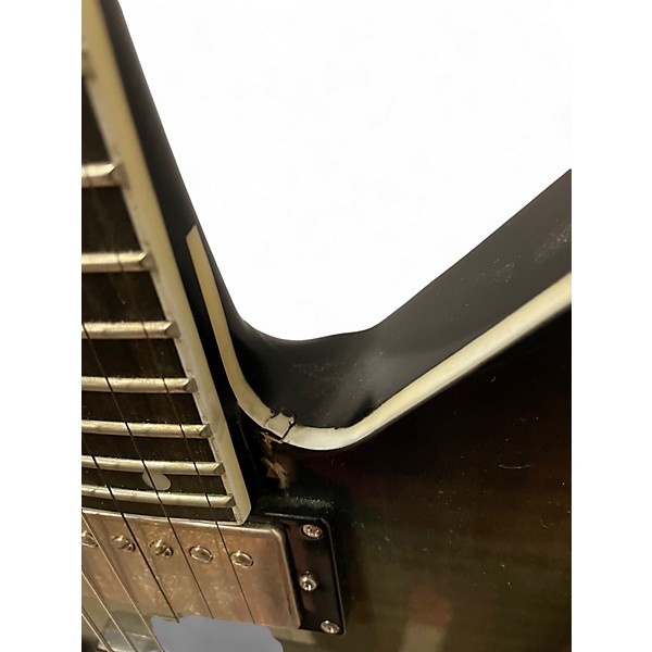 Used Epiphone Brendon Small Ghosthorse Explorer Galaktikon Burst Solid Body Electric Guitar