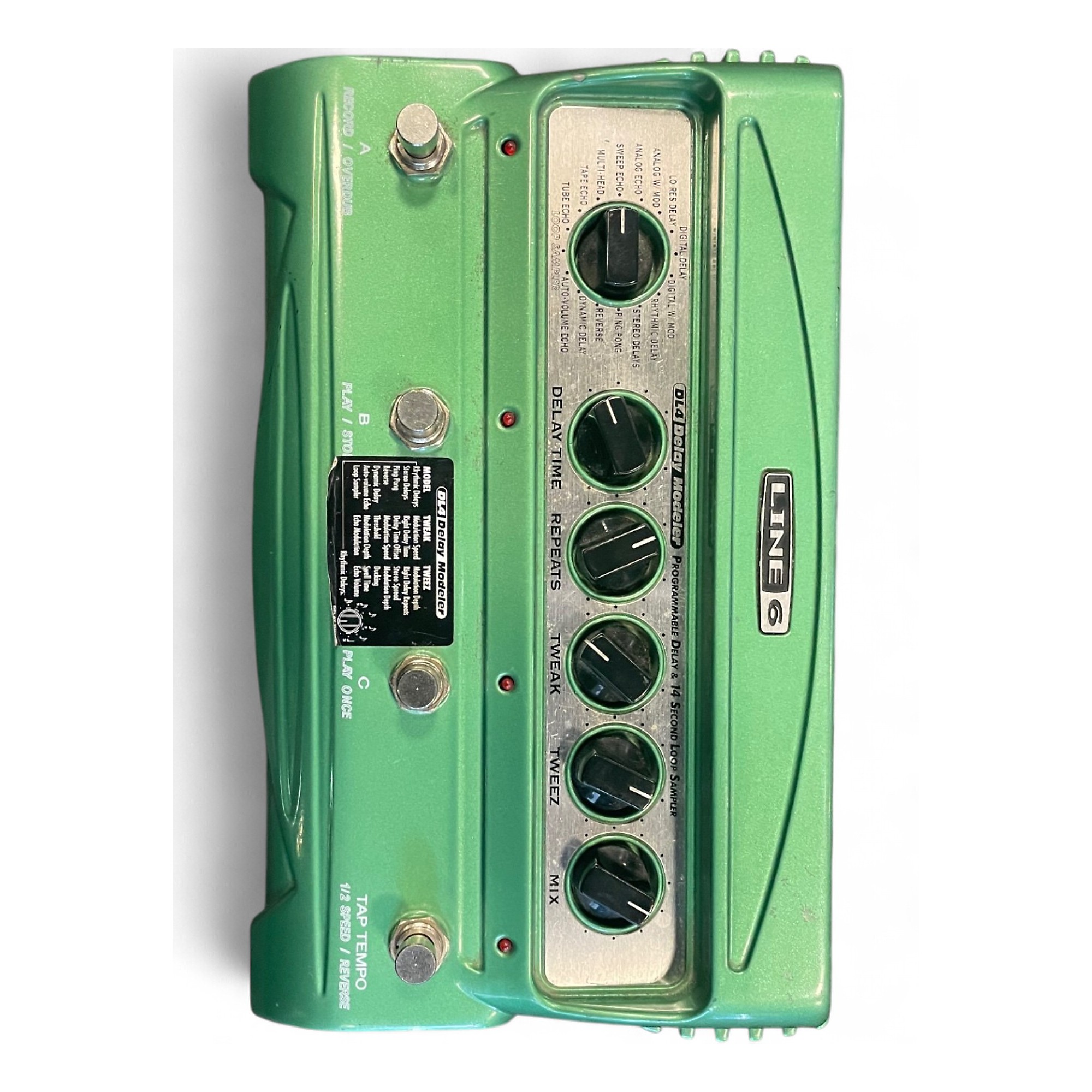 LINE 6 DL4 Delay Modeler ギターエフェクター Line6_DL4mkii_01.jpg