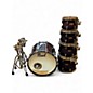 Used 2010s Pearl 5 Piece Reference Series PURPLE CRAZE Drum Kit thumbnail